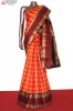 Multi Checks Butta Wedding Kanjeevaram Silk Saree